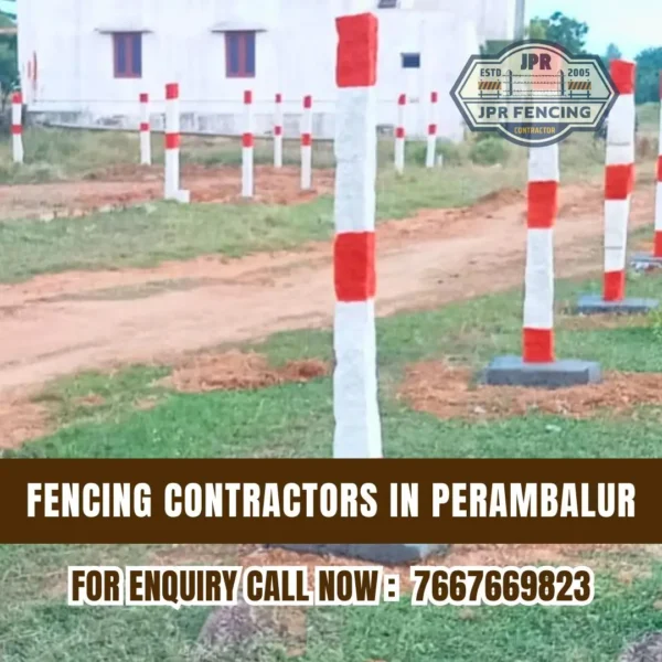 Fencing Stone Pole in Perambalur