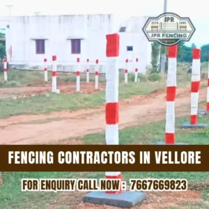 Fencing Stone Pole in Vellore