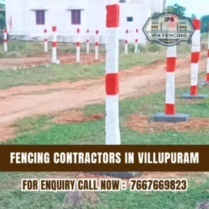 Fencing Stone Pole in Villupuram