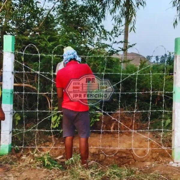 Barbed Wire Fencing in Perambalur