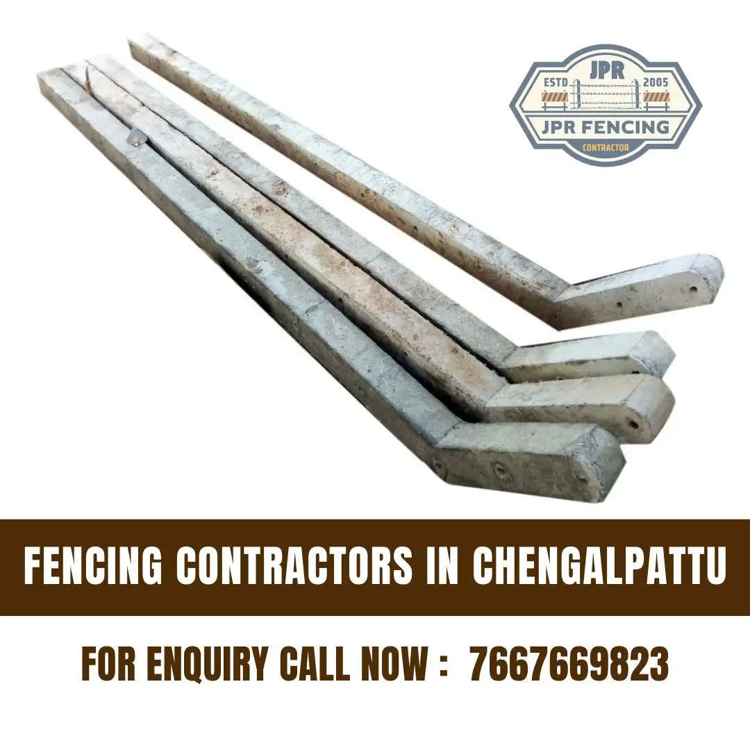 RCC Bend Fencing Poles in Chengalpattu