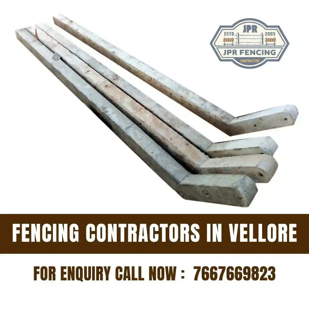 RCC Bend Fencing Poles in Vellore