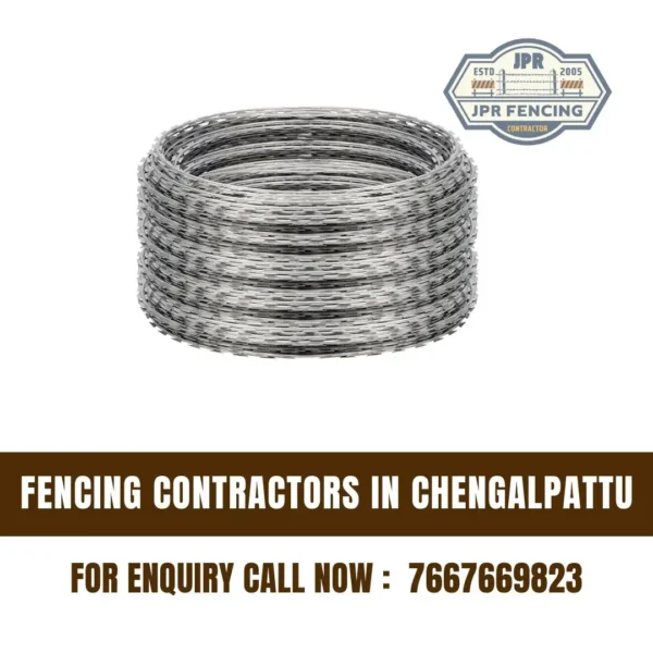 Razor Wire in Chengalpattu